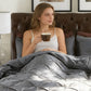 🎉 2026 SALE 50% OFF! 🛏️ 3-Piece Pintuck Pleated Duvet Cover & Pillowcases Set – Elegant Texture, Hidden Zipper & Machine Washable ✨