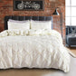 🎉 2026 SALE 50% OFF! 🛏️ 3-Piece Pintuck Pleated Duvet Cover & Pillowcases Set – Elegant Texture, Hidden Zipper & Machine Washable ✨