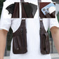 🎒🛡️ 50% OFF! Men's Anti-Theft Multi-Pocket Double-Shoulder Tactical Bag – Waterproof PU, Ergonomic