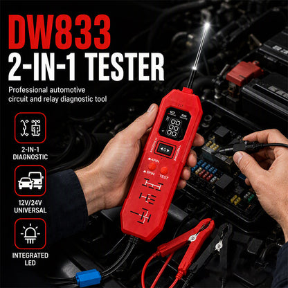 🔍 2026 Sale — Over 38,700 Sold! 🔧 Automotive Circuit Tester with Digital Display