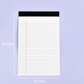 🎉 2026 Sale — Over 22,700 Sold!📓 Minimalist Lined Writing Notepad – Top Bound Memo Pad ✨