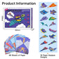⏳🔥LIMITED-TIME 50% OFF! ⏰Creative DIY Paper Airplane Set For Kids