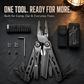 🔧✂️Heavy-Duty Folding Multi-Tool Pliers with Carry Pouch
