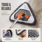 ⏳🔥LIMITED-TIME 50% OFF! ⏰Triangular Cleaning Mop with Extendable Pole