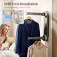 📢📢50% OFF & In Stock⏰🏠 Foldable Telescopic Suction-Cup Hanger Rack – No-Drill Retractable Clothes Drying Pole