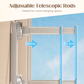📢📢50% OFF & In Stock⏰🏠 Foldable Telescopic Suction-Cup Hanger Rack – No-Drill Retractable Clothes Drying Pole