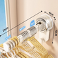 📢📢50% OFF & In Stock⏰🏠 Foldable Telescopic Suction-Cup Hanger Rack – No-Drill Retractable Clothes Drying Pole
