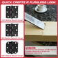 🔧Adjustable Door Hinge Mortise Jig Kit – Precision Routing, Quick Setup & Perfect for Carpenters, Joiners & DIY Home Renovations ✨