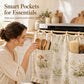 📢📢50% OFF !! ⏰ Oven Skirt Curtain with Pockets – Decorative, Storage‑friendly, Durable ✨