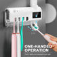 🦷🚿Wall-Mounted UV Toothbrush Sanitizer & Holder