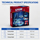 🎉 2026 Sale — Over 31,900 Sold!🧲12‑in‑1 Magnet Science Experiment Kit 🚂