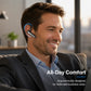 🔊 LIMITED‑TIME 50% OFF! ✨Waterproof Bluetooth Earpiece – Bluetooth5.1, Dual‑Mic Noise Reduction, 180° Rotatable Ear‑Hook ✨