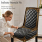 🪑 ✨ Washable Stretch Chair Cover – Baroque Gilded Print, High‑Density Elastic Fabric ✨