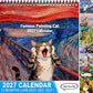 📢📢50% OFF !! ⏰2027 Funny Cat Meme Calendar
