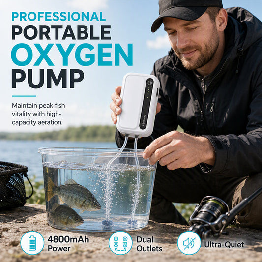 💨 Save 50%! 🧴 Portable Oxygen Pump – Rechargeable, compact & easy to use ✨