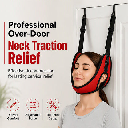 🎁2026 New Arrivals 50% OFF💥Over Door Cervical Traction Device for Neck Pain Relief
