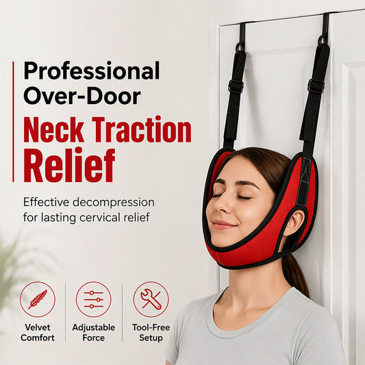 🎁2026 New Arrivals 50% OFF💥Over Door Cervical Traction Device for Neck Pain Relief
