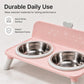📢📢50% OFF !! ⏰ Elevated Pet Bowls – Detachable & double‑bowl design 🐾✨