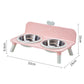 📢📢50% OFF !! ⏰ Elevated Pet Bowls – Detachable & double‑bowl design 🐾✨