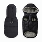Hooded Dog Coat – Fleece‑lined, windproof & built‑in harness🐾