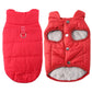 Hooded Dog Coat – Fleece‑lined, windproof & built‑in harness🐾