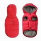 Hooded Dog Coat – Fleece‑lined, windproof & built‑in harness🐾