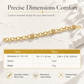 ⏳Time-Limited Special⏰Gold Rhinestone Heart Chain Bracelet – Light Luxury, Parisian Style 🤍