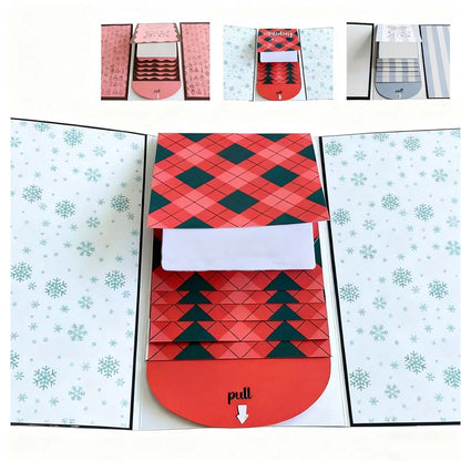🎂✨ Handmade Waterfall Birthday Gift Card Booklet🎁💖