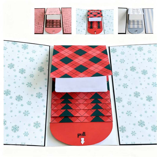 🎂✨ Handmade Waterfall Birthday Gift Card Booklet🎁💖