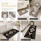 🛁 LIMITED‑TIME 50% OFF! 🧼 4‑Piece Faux Cashmere Bathroom Rug Set – Ultra‑Soft Plush Underfoot, Overlock Stitched & Secure Grip 🚿