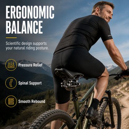 🚴 50% OFF NOW! 🔧 Bike Shock Absorber Seatpost – Dual Coil Springs, CNC Aluminum & Stable Ride – Smooths Rough Trails 🛡️