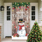 Christmas Door Cover For Instant Holiday Decor – Fade Resistant, Multi-Scene, Vivid Prints ✨