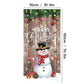 Christmas Door Cover For Instant Holiday Decor – Fade Resistant, Multi-Scene, Vivid Prints ✨