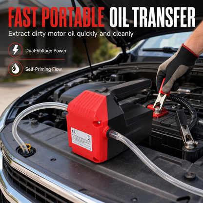 ⚡ LIMITED-TIME 50% OFF! ⛽ Upgraded Second Generation Electric Gear Oil Transfer Pump – Self-priming, Portable, Efficient ✨