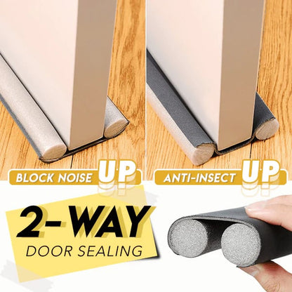 ⏳Time-Limited Special⏰DIY Wear Resistant Leather Under Door Draft Stopper Windproof and Insect Proof Bedroom Door Bottom Seal Strip🏠
