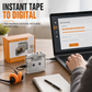 Transparent Portable Cassette Player Walkman and Tape to MP3 Converter with Type-C Interface