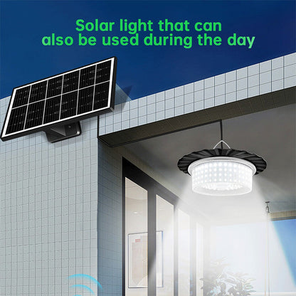 ☀️ Adjustable Waterproof Solar Pendant Light