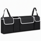 🚗 50% OFF NOW! 🧳 Oxford Cloth Car Trunk Organizer – Backseat Hanging Storage Bag, 90x12x25cm & Durable – For SUV, MPV & Wagon 🧹