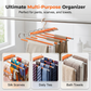 👖🪝Multi-Layer Pants Hanger | Dual-Hanging Modes Maximize Your Closet’s Vertical Space📐