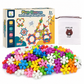 ❄️ Kids 3D Interlocking Snowflake Building Blocks