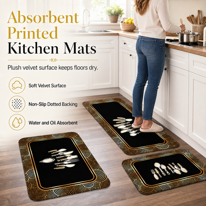 🏠 LIMITED-TIME 50% OFF! 🧶 Geometric Flannel Door Mat – Fast Absorption, Anti-Slip Backing, Soft Surface 🚪
