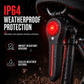 🚲 Rechargeable Bicycle Taillight with Brake Sensor