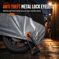 ⏰Waterproof Motorcycle Cover with Lock Holes