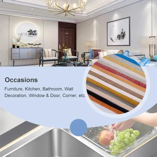 ⏳Time-Limited Special⏰Anti-mould adhesive tape for ceramic tiles (8mm*6m)🧱💛