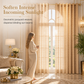 🏡 Limited-Time 50% Off ✨ Greek Key Sheer Curtain Panel — Soft Light & Daytime Privacy ☀️