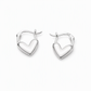 💛 LIMITED-TIME 50% OFF! ✨ Minimalist Smooth Heart Huggie Hoop Earrings – Light, Elegant, Versatile 🤍