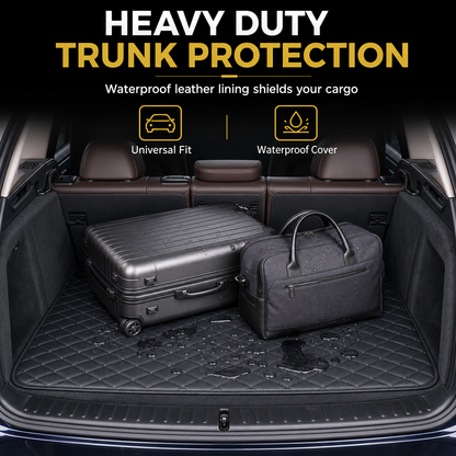 🚗 50% OFF! 🧳 PVC Leather Trunk Mat – Waterproof, scratch-resistant & 100x70cm ✨