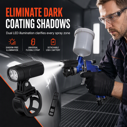 ✨ Lightweight Spray Gun – LED Aiming, Even Finish, Multi-scene 🎨