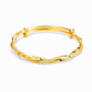 ✨ Mobius Twist Bangle – Frosted & Polished Finishes for Everyday Elegance & Evening Style ❤️🎁