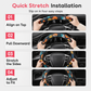 Universal 38cm Ringless Silk Steering Wheel Cover – Printed & Breathable for All Seasons